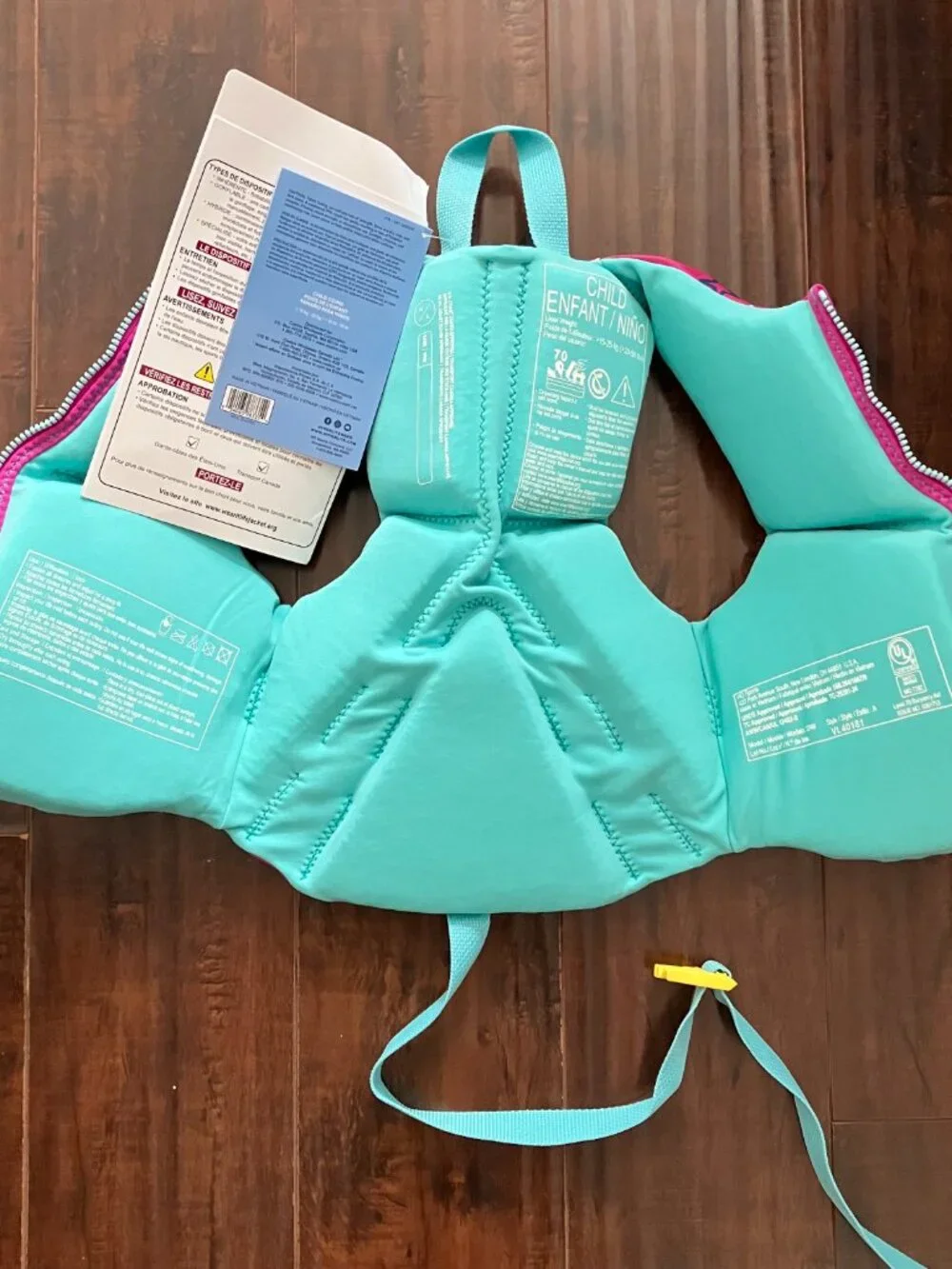 NWT Hyperlite Infant & Toddler Life Vest
